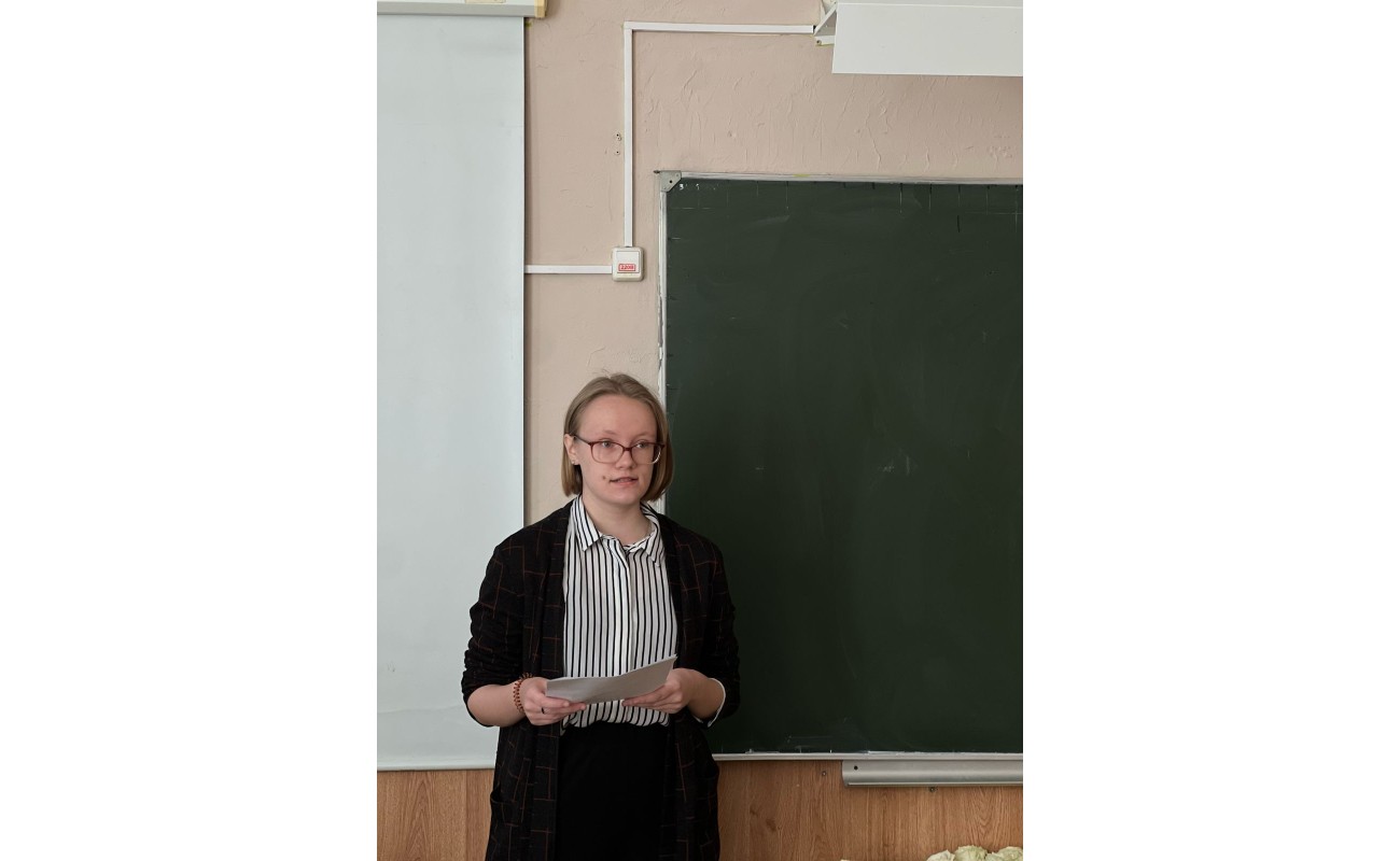 Профориентационное занятие в 4А классе..